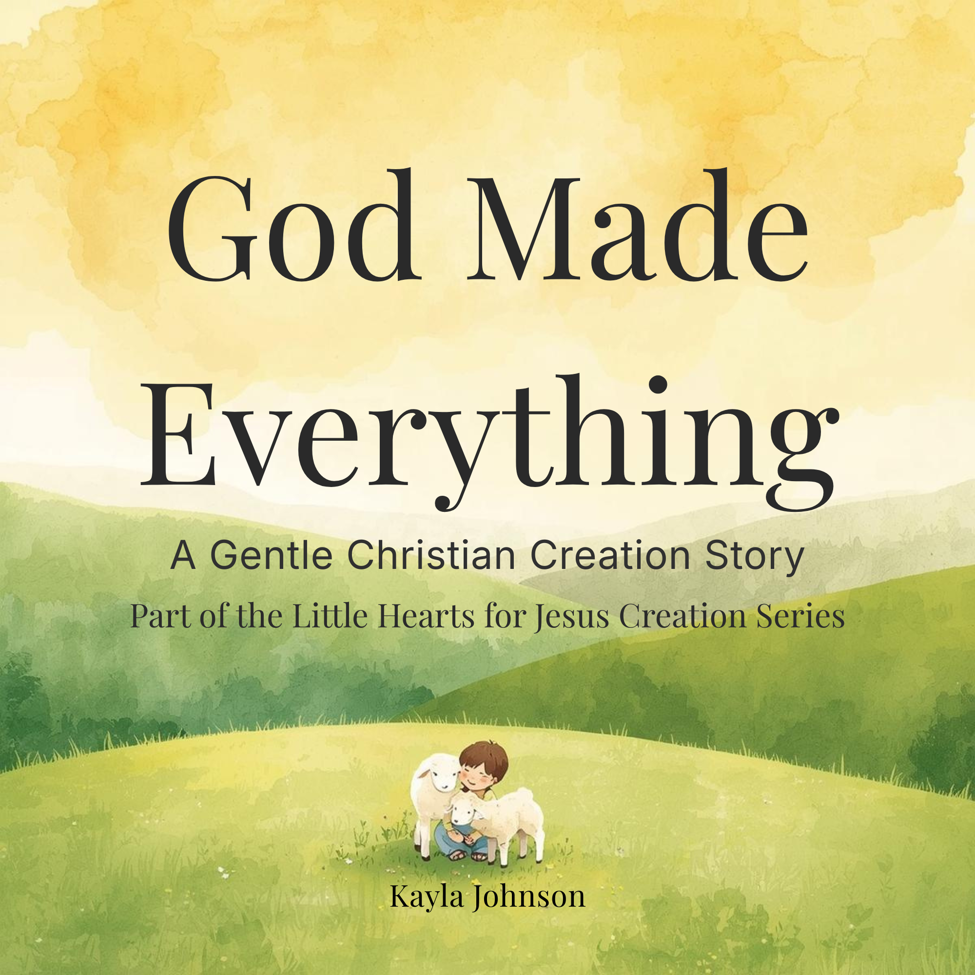 God Made Everything Storybook cover