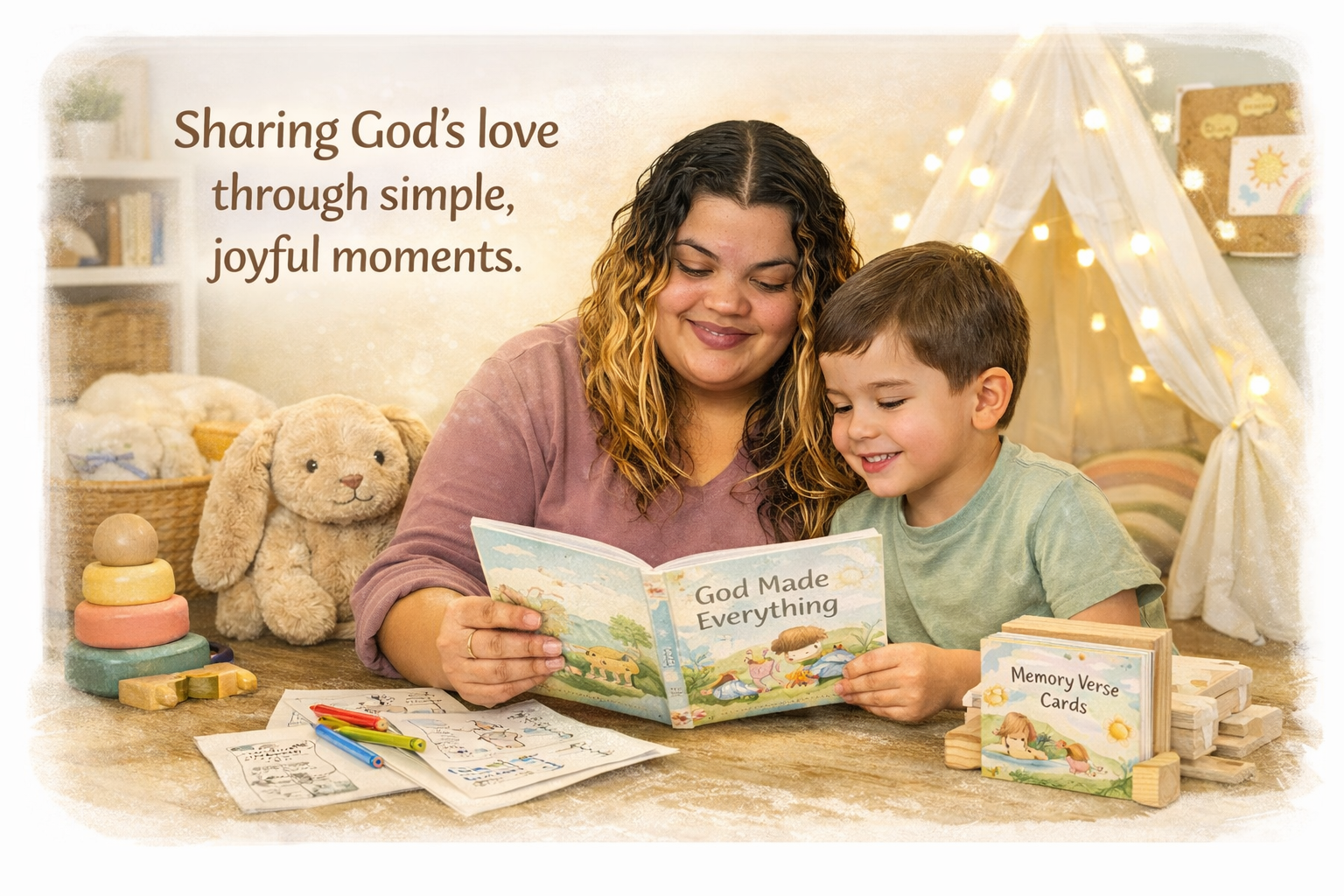 Little Hearts for Jesus lifestyle image